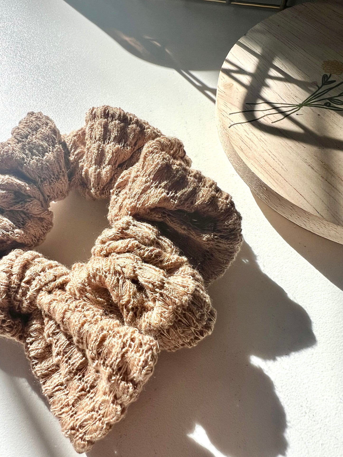 Waffle Knit Scrunchie