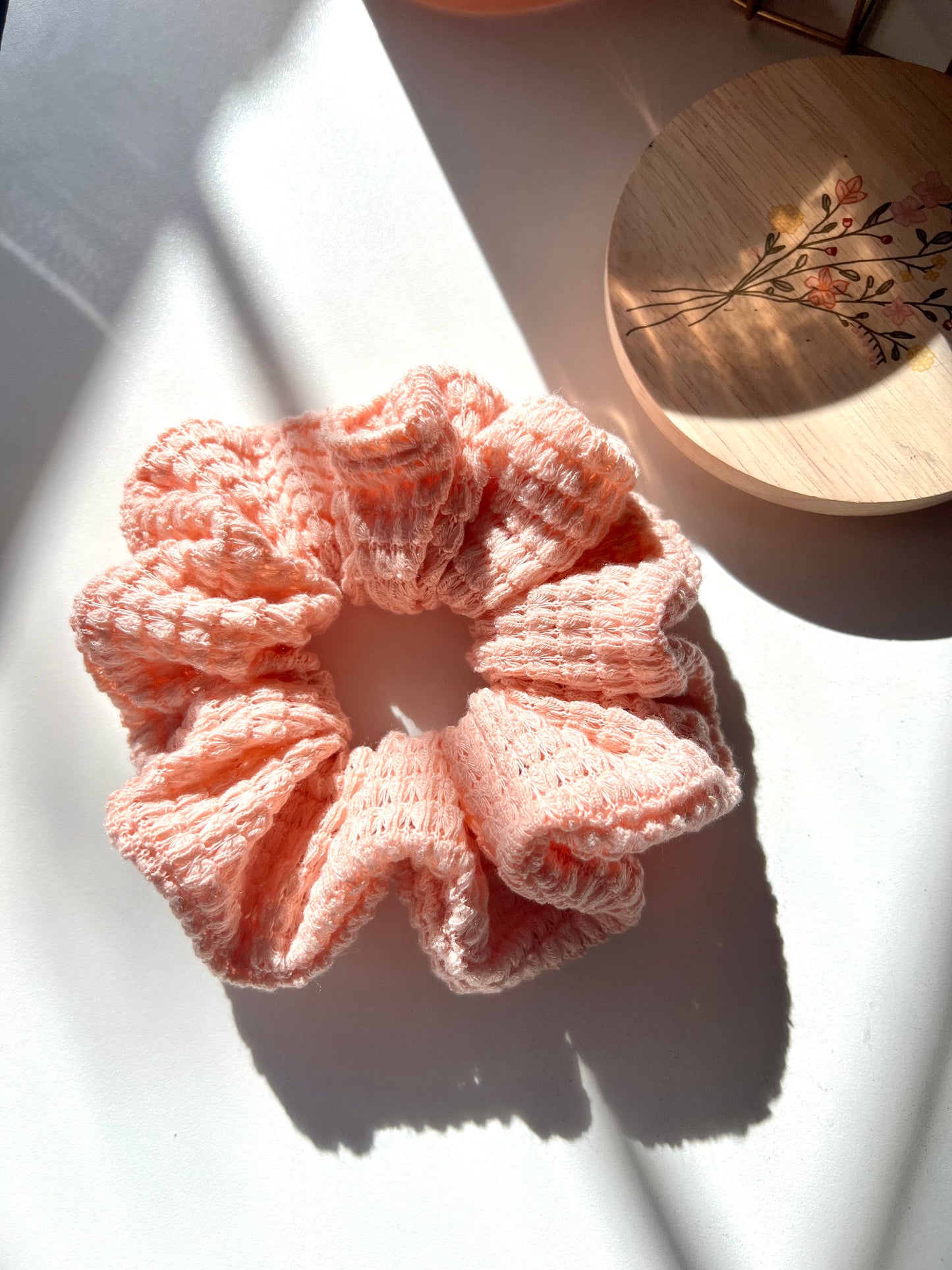 Waffle Knit Scrunchie