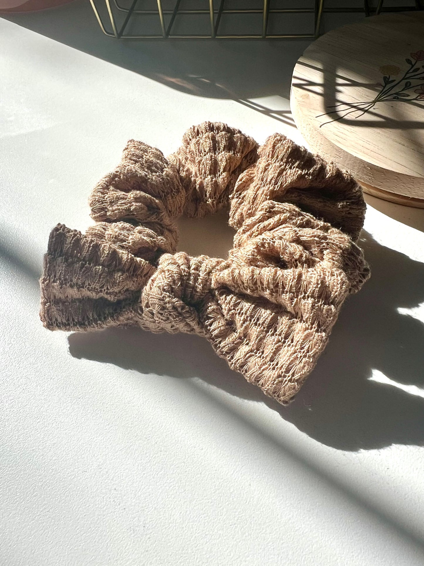 Waffle Knit Scrunchie