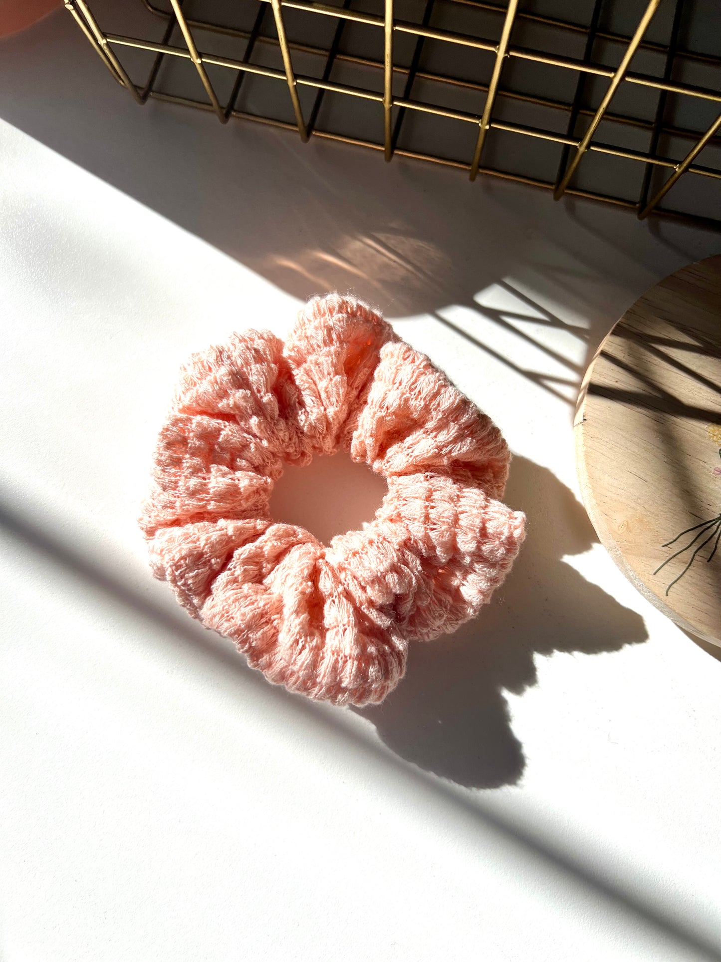 Waffle Knit Scrunchie