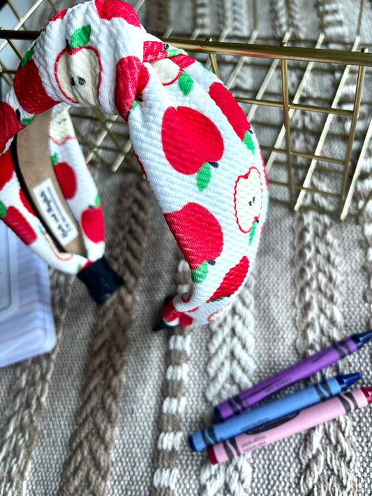 Apple Knotted Headband